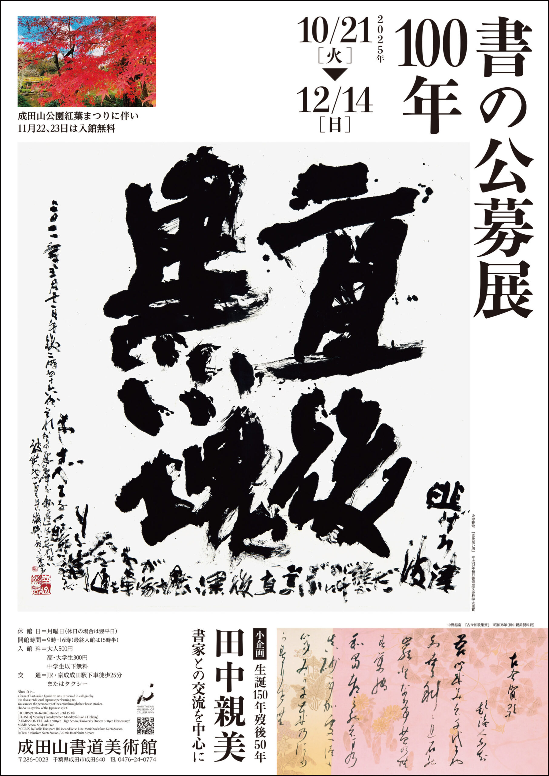 書の公募展100年